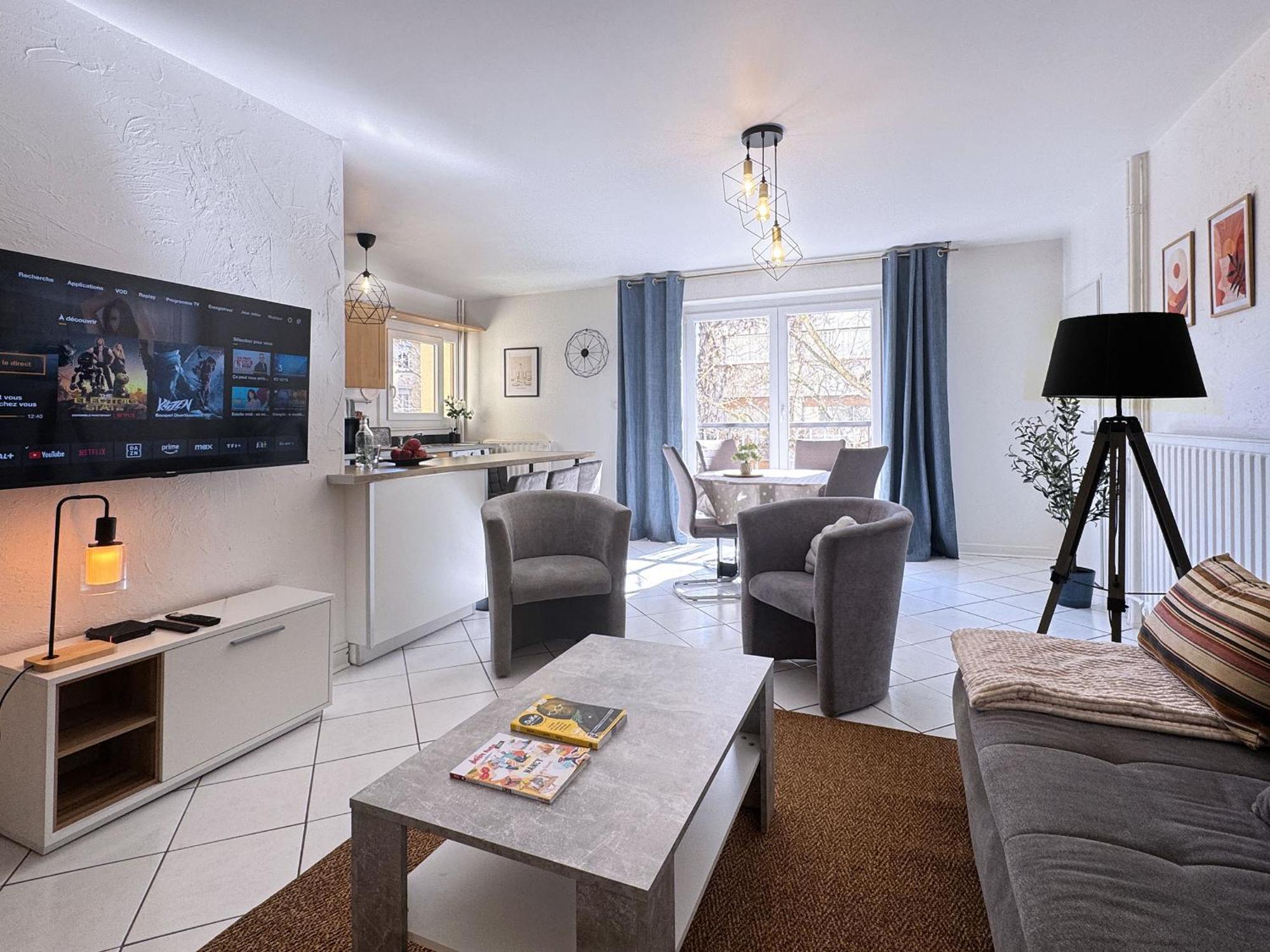 Appartement Chopin Au Coeur De Нанси Экстерьер фото